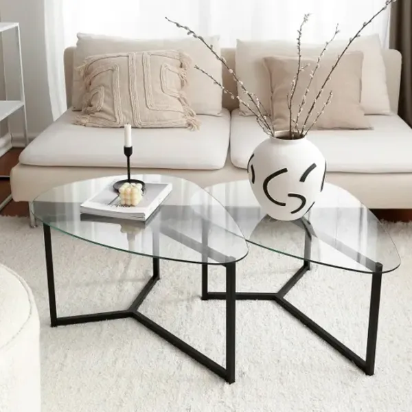 Набор журнальных столиков Trendy Bellisimo GTR000867 Черный photo 5