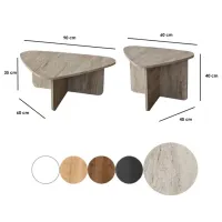 Set măsuțe de cafea Trendy Ballare GTR006185 Gray photo 9