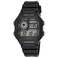 Ceas de mână pentru bărbați Casio AE-1200WH-1AVEF Cuarț / 45 x 42 mm
