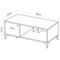 Журнальный столик Trendy Rigo GTR000576 Дуб Сонома photo 4
