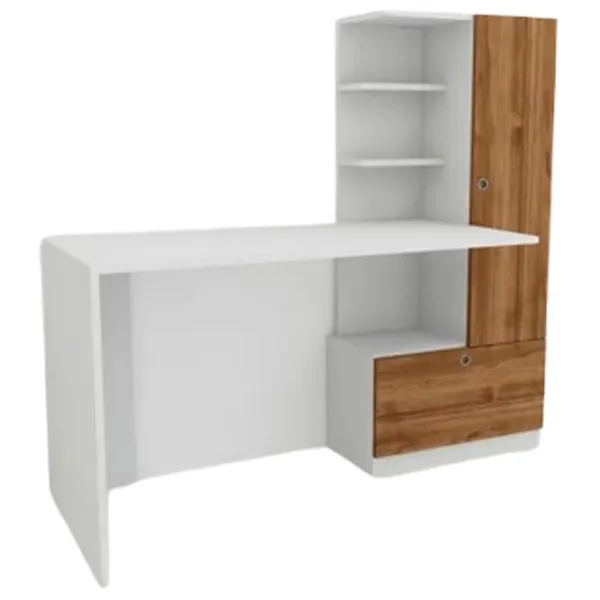 Masă de birou Trendy Merinos Lemn/ White photo 1