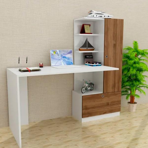 Masă de birou Trendy Merinos Lemn/ White photo 3