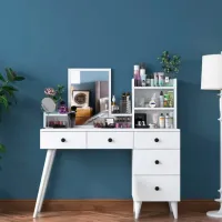 Туалетный столик Trendy BJ101 ДСП меламин / White photo 4