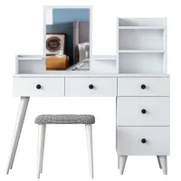 Туалетный столик Trendy BJ101 ДСП меламин / White