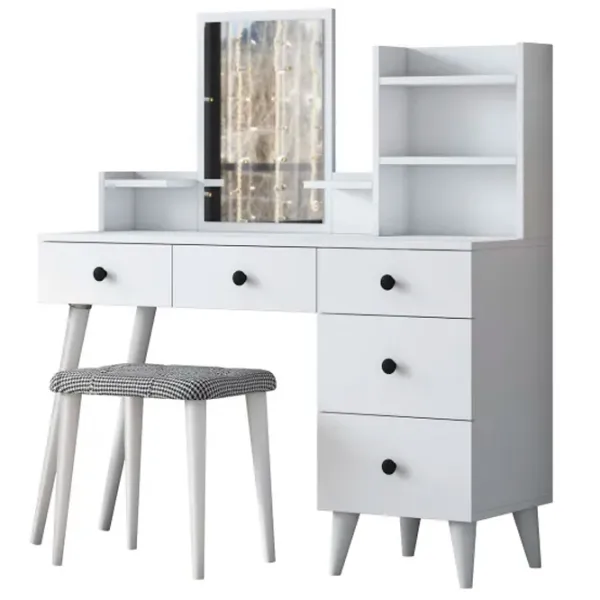 Туалетный столик Trendy BJ101 ДСП меламин / White photo 5