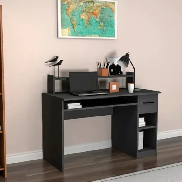 Masă de birou Trendy Eslem PAL/ Anthracite photo 3