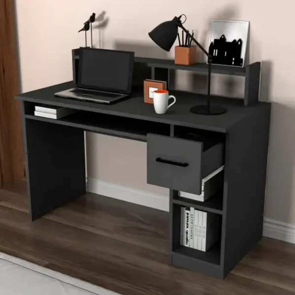 Masă de birou Trendy Eslem PAL/ Anthracite photo 4
