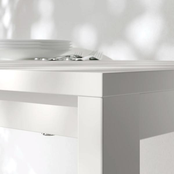 Masă de bucătărie fixă Ikea Vihals PAL/ White photo 2