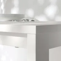 Кухонный стол зафиксированный Ikea Vihals ДСП/ Белый photo 2