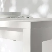 Кухонный стол зафиксированный Ikea Vihals ДСП/ Белый photo 3