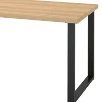 Кухонный стол зафиксированный Ikea Skalsta U ДСП/ Дуб Сонома photo 2