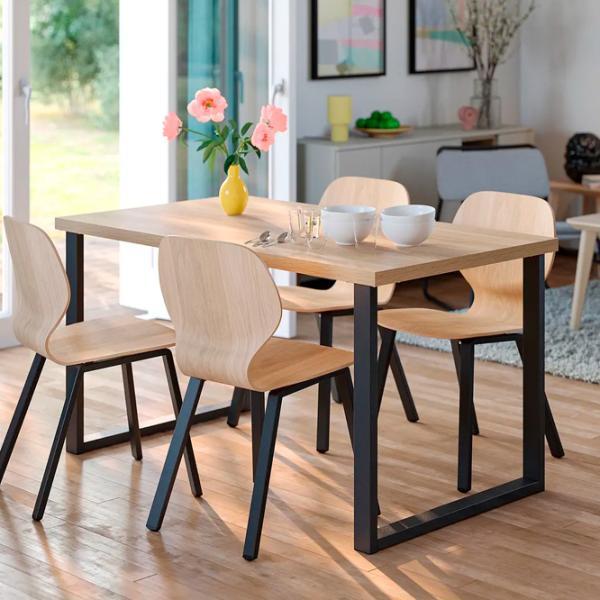 Masă de bucătărie fixă Ikea Skalsta U PAL/ Stejar Sonoma photo 3