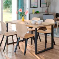Кухонный стол зафиксированный Ikea Skalsta U ДСП/ Дуб Сонома photo 3