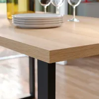 Кухонный стол зафиксированный Ikea Skalsta U ДСП/ Дуб Сонома photo 5