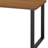 Кухонный стол зафиксированный Ikea Skalsta U ДСП/ Коричневый photo 2