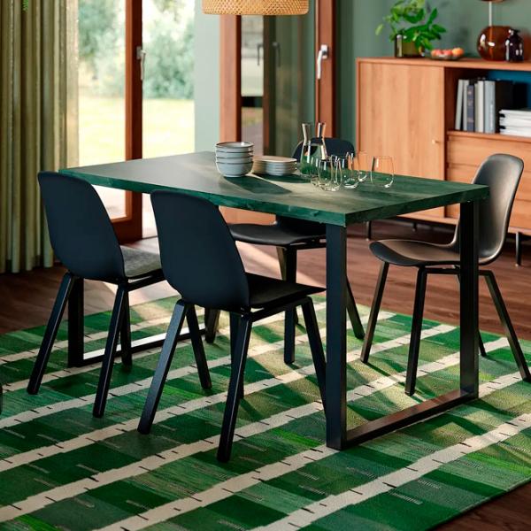 Masă de bucătărie fixă Ikea Skalsta U PAL/ Green photo 2