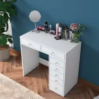 Туалетный столик Trendy BJ107 ДСП меламин / White photo 2