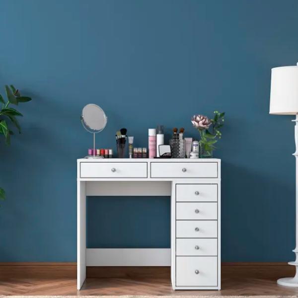 Туалетный столик Trendy BJ107 ДСП меламин / White photo 5