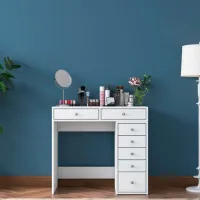 Туалетный столик Trendy BJ107 ДСП меламин / White photo 5