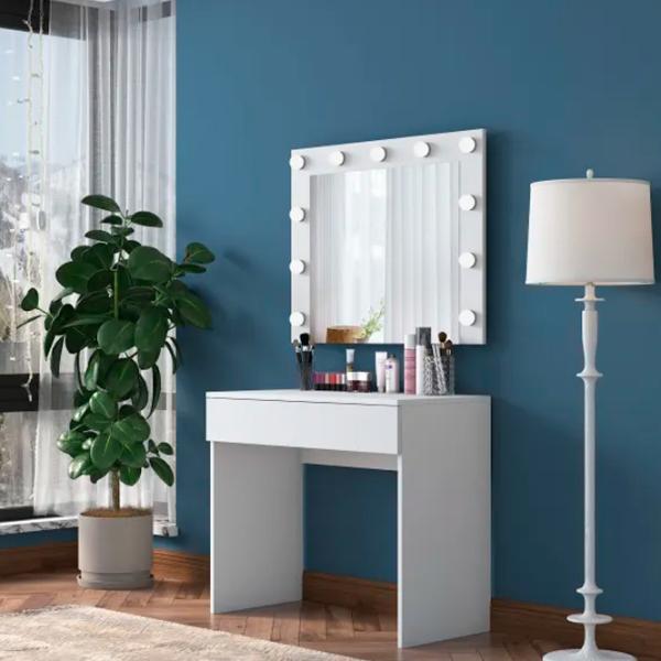 Туалетный столик Trendy BJ120 ЛДСП / White photo 3