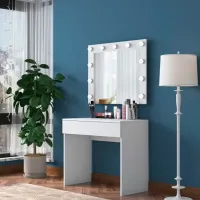 Туалетный столик Trendy BJ120 ЛДСП / White photo 3