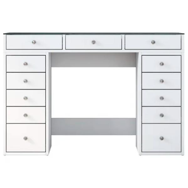 Masă de toaletă Mirage Meble BJ105 PAL melaminat / White photo 1
