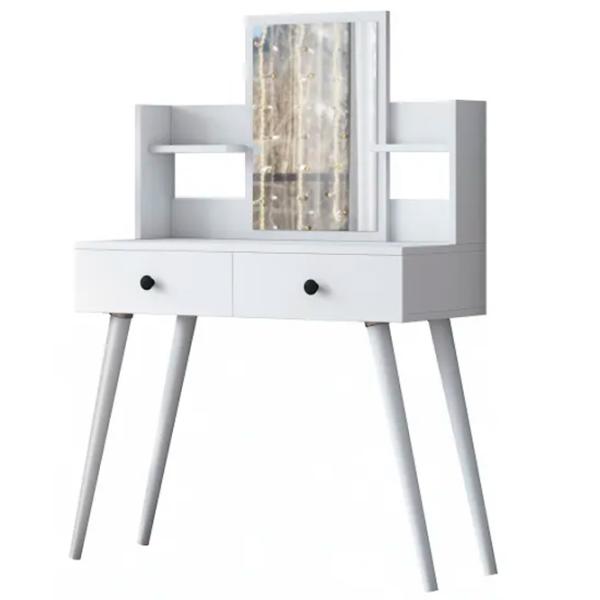 Masă de toaletă Mirage Meble BJ102 PAL melaminat / White photo 1