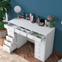 Туалетный столик Trendy BJ106 ЛДСП / White photo 2