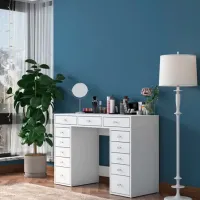 Туалетный столик Trendy BJ106 ЛДСП / White photo 4
