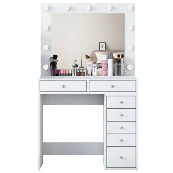 Masă de toaletă Trendy BJ115 PAL / White photo 1