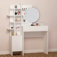 Туалетный столик Trendy Mup ЛДСП / White photo 3