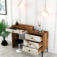Туалетный столик Trendy Lizbon ЛДСП / Black photo 4