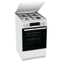 Aragaz Gorenje GK5C42WJ Combinată/ White/ Black photo 2