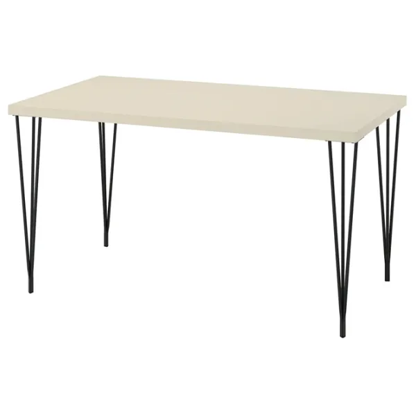 Кухонный стол зафиксированный Ikea Skalsta ДСП/ Бежевый photo 1