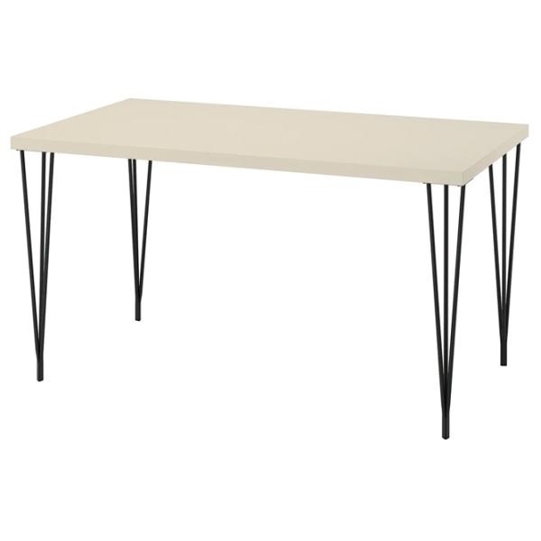 Кухонный стол зафиксированный Ikea Skalsta ДСП/ Бежевый photo 1