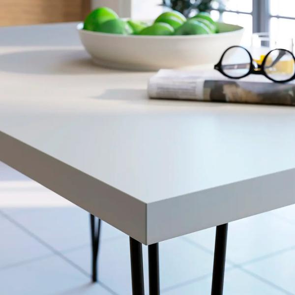 Кухонный стол зафиксированный Ikea Skalsta ДСП/ Бежевый photo 2