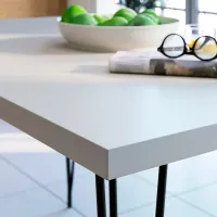 Кухонный стол зафиксированный Ikea Skalsta ДСП/ Бежевый photo 2