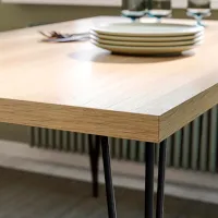 Кухонный стол зафиксированный Ikea Skalsta ДСП/ Дуб Сонома photo 4
