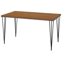 Кухонный стол зафиксированный Ikea Skalsta ДСП/ Коричневый