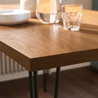Кухонный стол зафиксированный Ikea Skalsta ДСП/ Коричневый photo 5