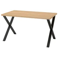Кухонный стол зафиксированный Ikea Skalsta X ДСП/ Дуб Сонома