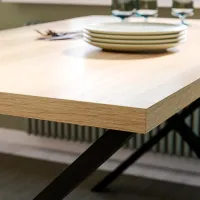 Кухонный стол зафиксированный Ikea Skalsta X ДСП/ Дуб Сонома photo 2