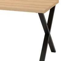 Кухонный стол зафиксированный Ikea Skalsta X ДСП/ Дуб Сонома photo 3