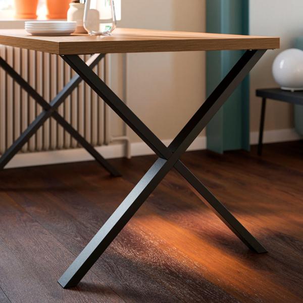 Masă de bucătărie fixă Ikea Skalsta X PAL/ Brown photo 5