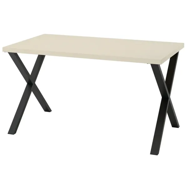 Кухонный стол зафиксированный Ikea Skalsta X ДСП/ Бежевый photo 1