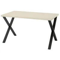 Кухонный стол зафиксированный Ikea Skalsta X ДСП/ Бежевый