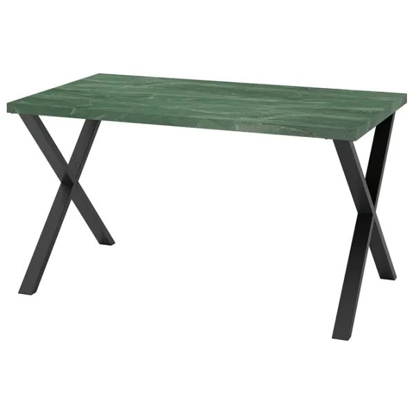 Кухонный стол зафиксированный Ikea Skalsta X ДСП/ Зеленый photo 1