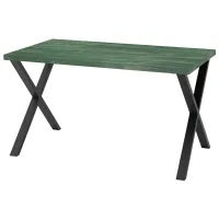 Кухонный стол зафиксированный Ikea Skalsta X ДСП/ Зеленый
