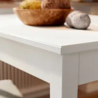 Кухонный стол зафиксированный Ikea Nasinge ДСП/ Белый photo 3