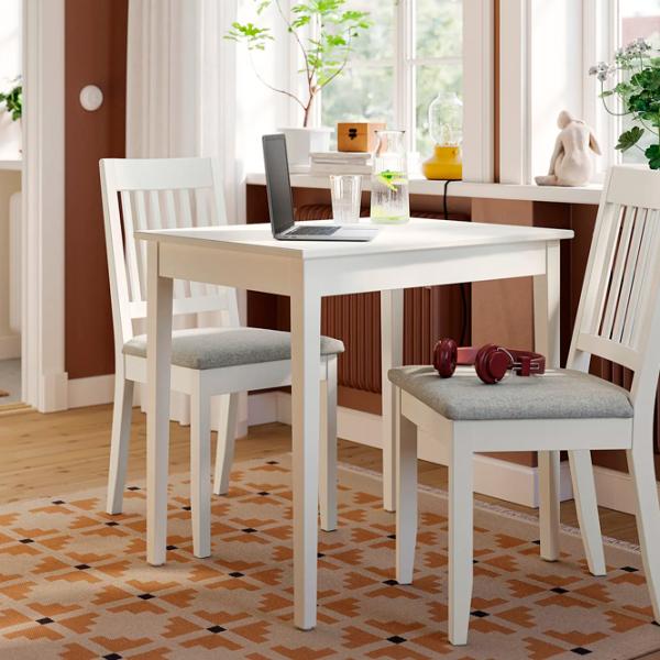 Masă de bucătărie fixă Ikea Nasinge PAL/ White photo 5
